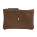 Te. ket leather pouch - brown